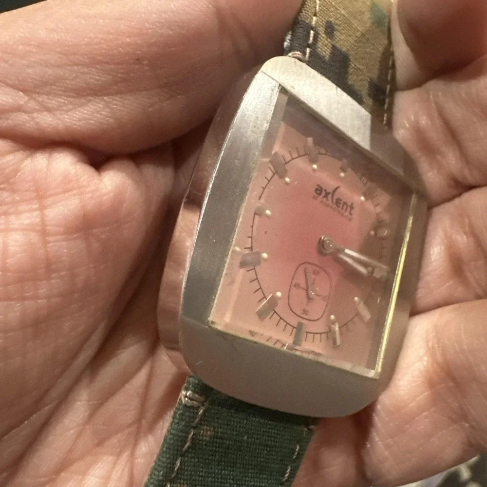 Working Axcent of Scandinavia Pink D.Jakobsson X1000 Rocker‎ 38mm Unisex Watch